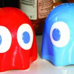 Pac-Man Ghost Salt And Pepper Shakers