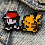 Pokemon Ash and Pikachu Pins