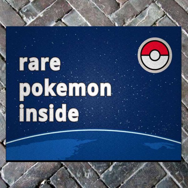 Rare Pokemon Inside Doormat