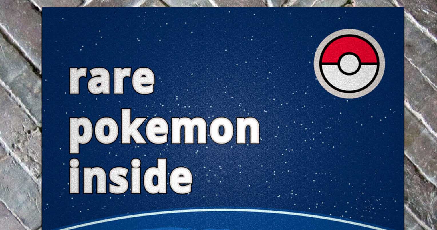 Rare Pokemon Inside Doormat