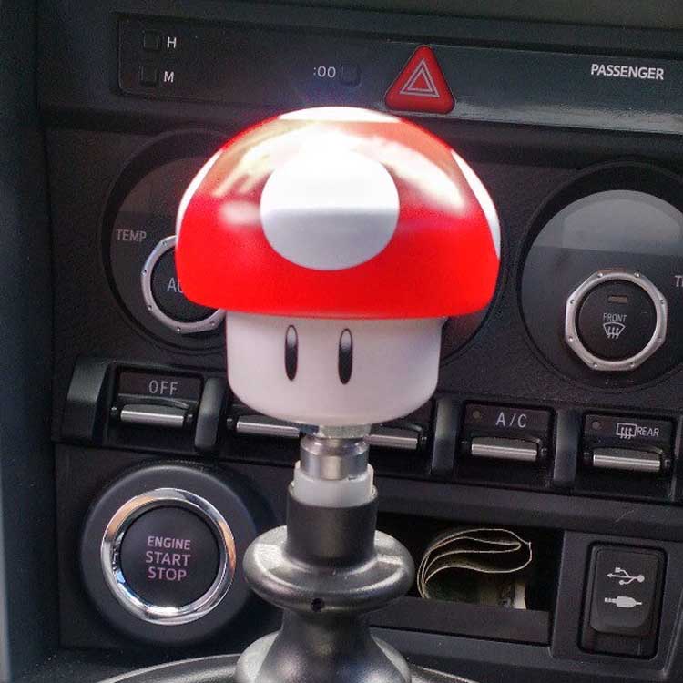 Super Mario Mushroom Shift Knob