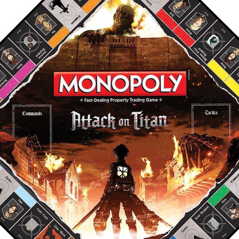 Attack On Titan Monopoly