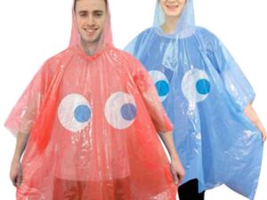 Pac-Man Ghost Ponchos