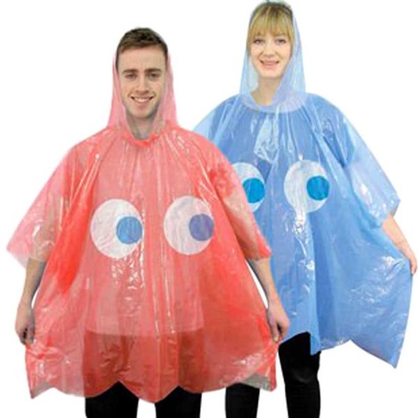 Pac-Man Ghost Ponchos