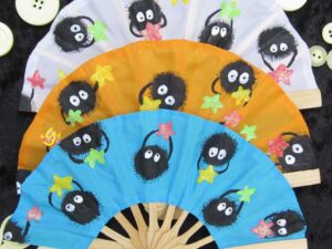 Soot Sprite Hand Fan