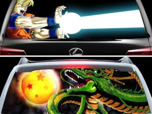Dragon Ball Z Back Window Decal