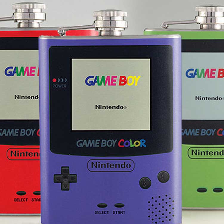 GameBoy Color Flask