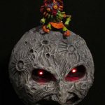 Legend of Zelda Skull Kid Moon Sculpture