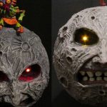 Legend of Zelda Skull Kid Moon Sculpture