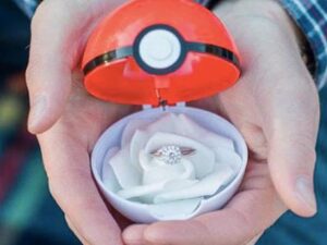 Pokeball Engagement Ring Box