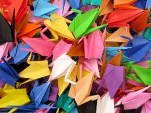 100 Paper Cranes