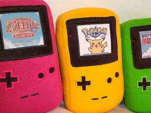 GameBoy Color Plushies