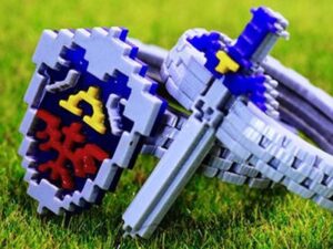 Legend Of Zelda 8-Bit Ring Set