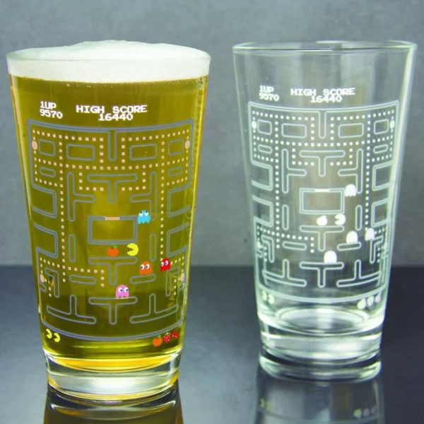 Pac-Man Cold Change Pint Glass