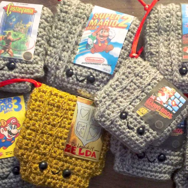 NES Cartridge Crochet Patterns