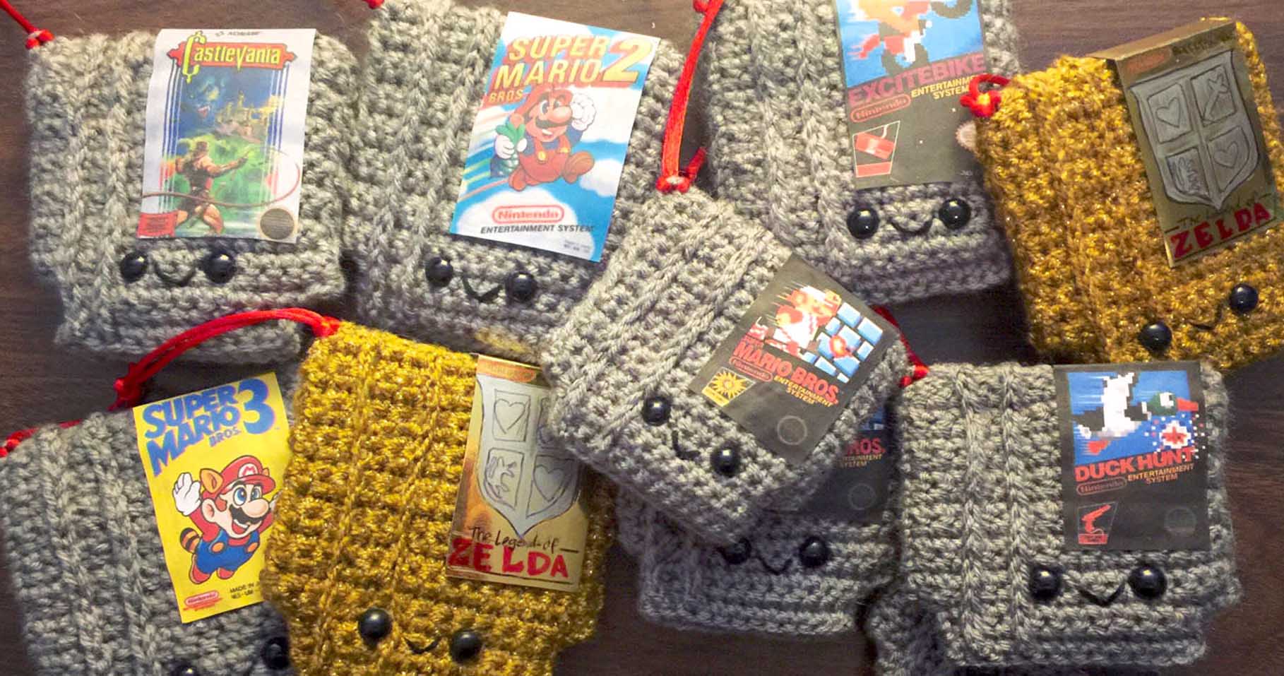 NES Cartridge Crochet Patterns