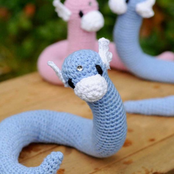 Poseable Crocheted Dratini