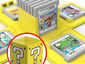 Super Mario Question Block 3DS Cartridge Case