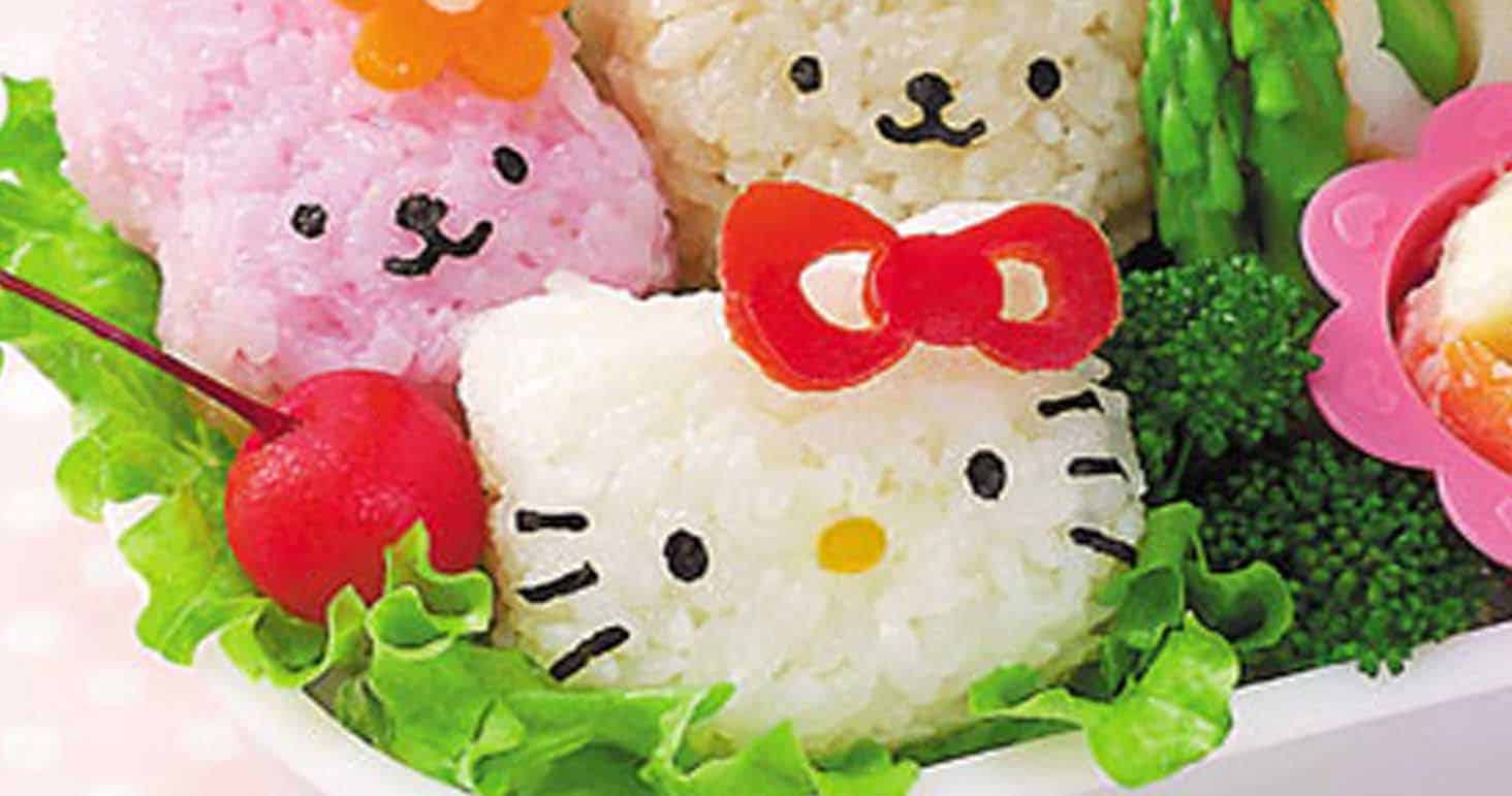 Hello Kitty Rice Ball Mold