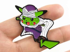 Pokemon X Dragon Ball Z Pins