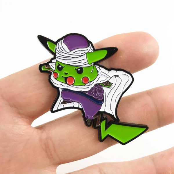 Pokemon X Dragon Ball Z Pins