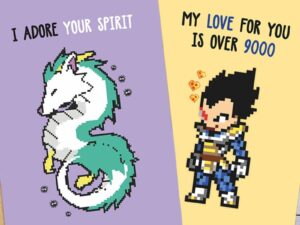 Anime Valentines Day Cards