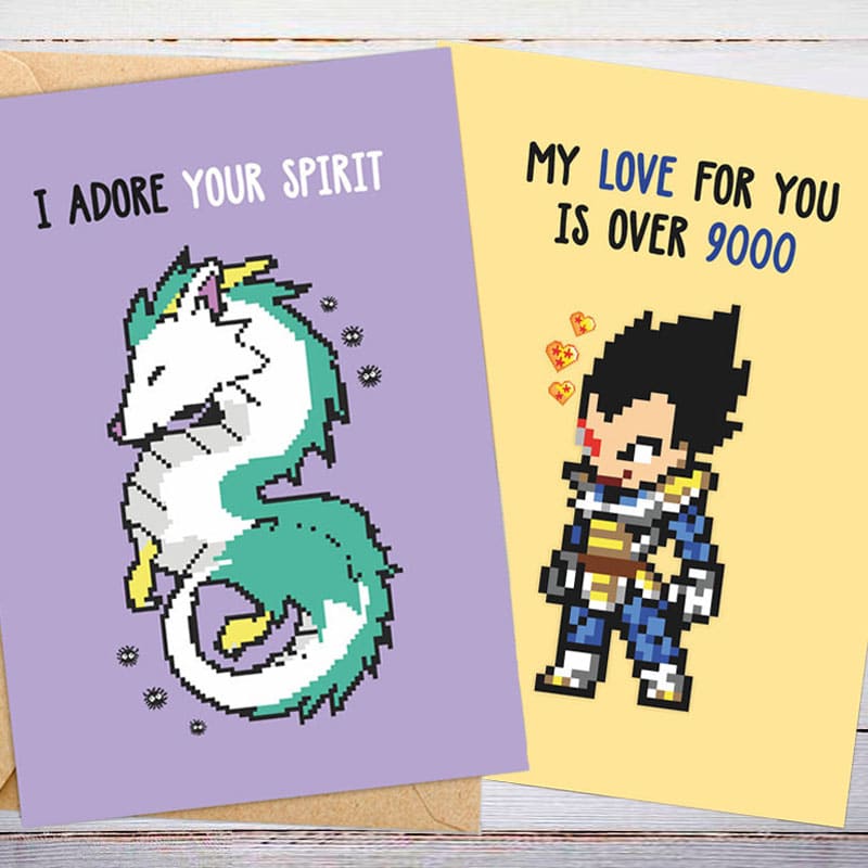 Anime Valentines Day Cards