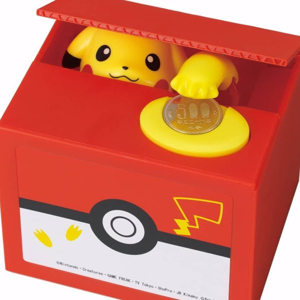 Pokemon Pikachu Coin Bank