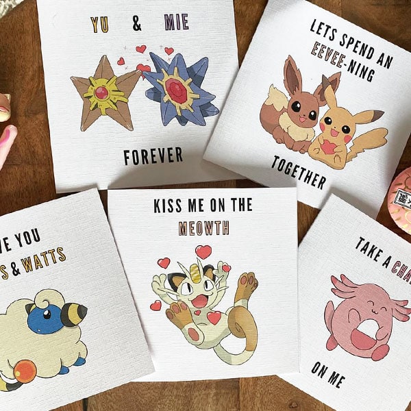 Pokemon Valentine’s Day Cards Shut Up And Take My Yen