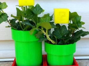 Super Mario Warp Pipe Planters