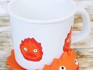 Howl's Moving Castle Calcifer Coaster