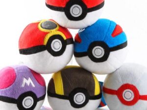 Pokeball Plushies
