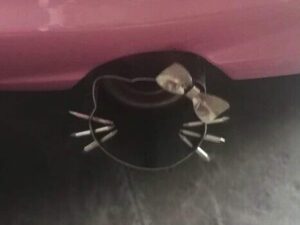 Hello Kitty Exhaust Pipe