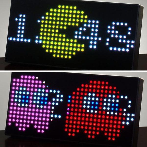 Animated Pac-Man Clock