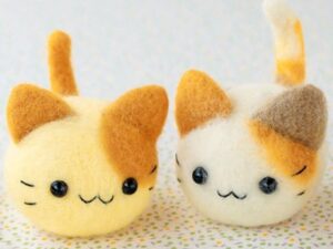 Cat Needle Felting Kit