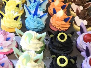 Pokemon Cupcake Bath Bombs