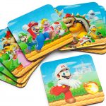 Super Mario 3D Lenticular Coasters