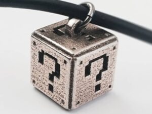 Super Mario Question Block Pendant