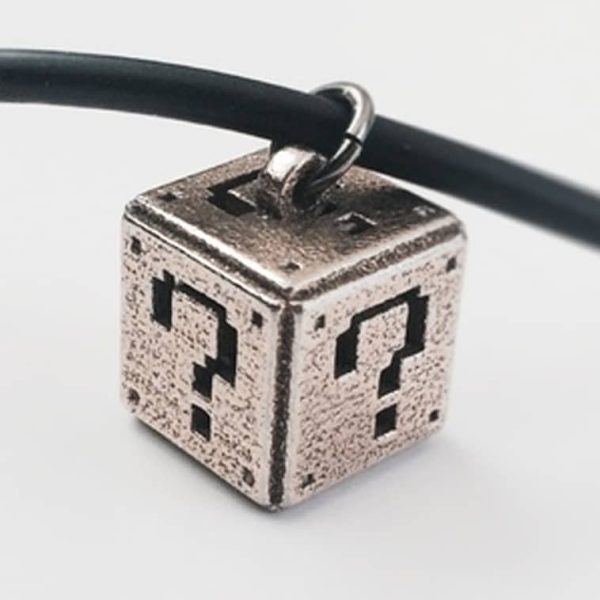 Super Mario Question Block Pendant