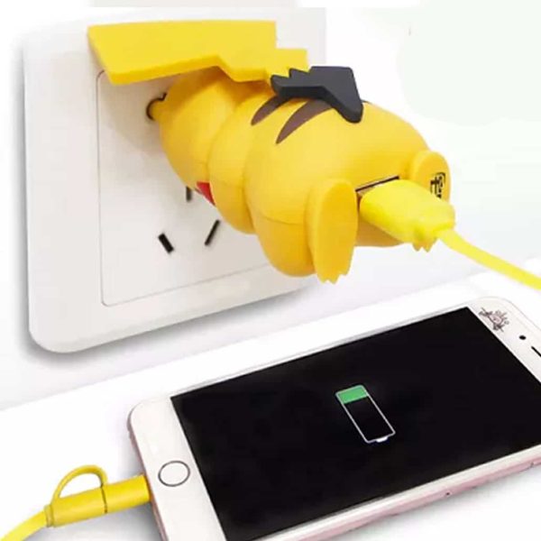 Pikachu Butt Plug Phone Charger