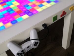 Playable Tetris Coffee Table