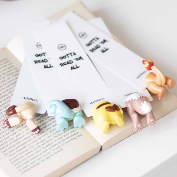 Pokemon Butt Bookmarks