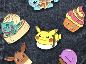 Pokemon Food Pins