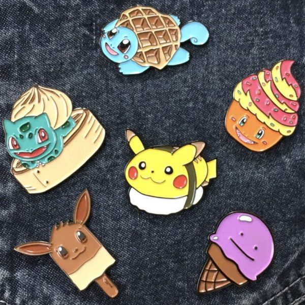 Pokemon Food Pins
