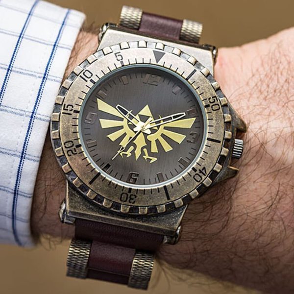 Legend Of Zelda Leather Watch