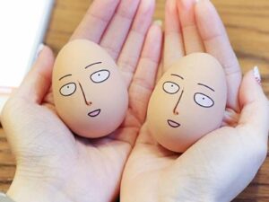 One Punch Man Bouncy Egg