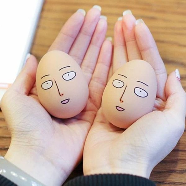 One Punch Man Bouncy Egg