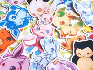 Pokemon Chibi Stickers