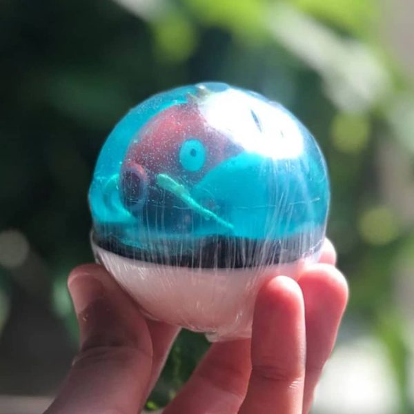 Pokeball Soap With Toy Inside