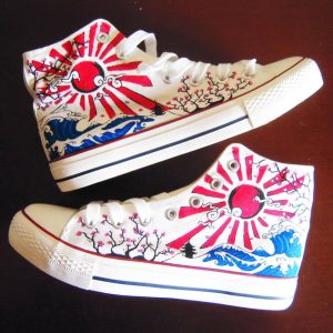 Japanese Hand Painted Shoes
